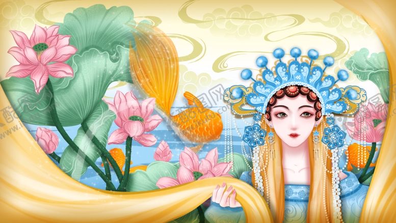 编号：81850609171825355052【酷图网】源文件下载-国潮插画