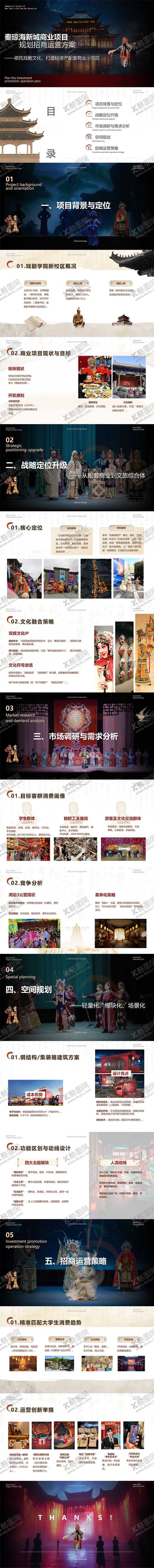 编号：98071406151222409338【酷图网】源文件下载-非遗文化旅游商业活动规划PPT