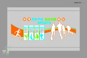 校园文化墙绘学绘走廊