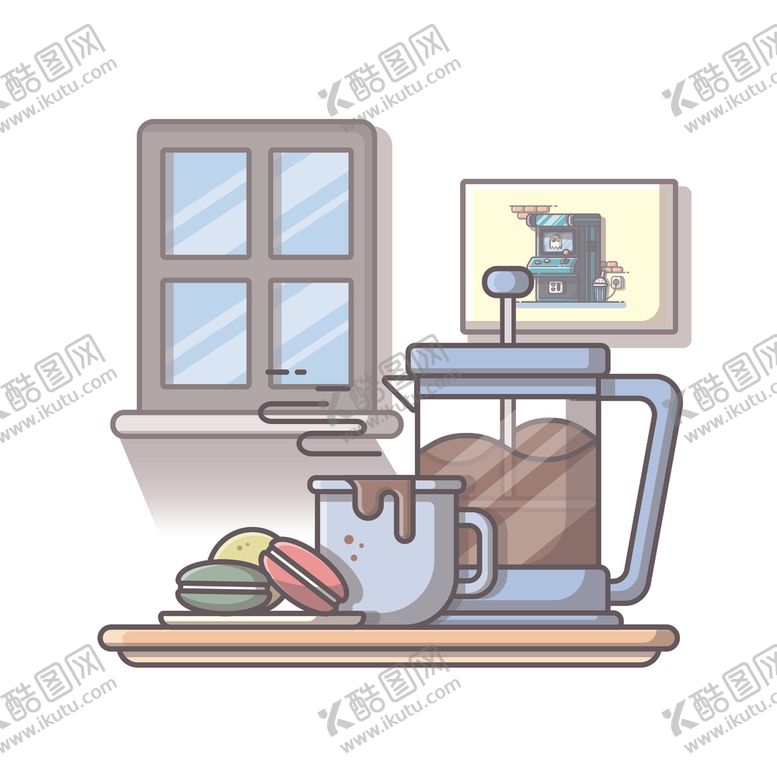 编号：24304207021417269243【酷图网】源文件下载-矢量食物