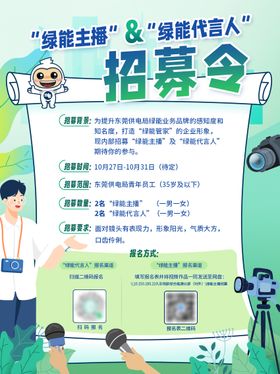 招募海报