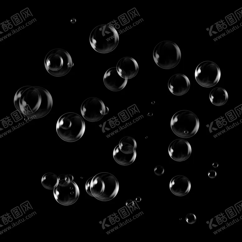 编号：26047107010508363196【酷图网】源文件下载-透明泡泡
