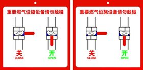 设备温馨提示牌及安全标识牌