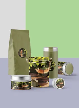 茶叶包装样机瓶罐品牌