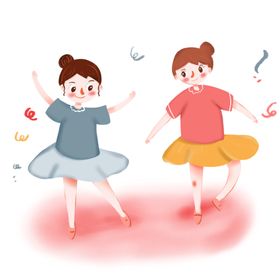 舞蹈卡通