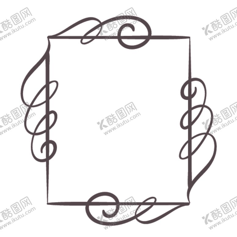编号：70044210030404218190【酷图网】源文件下载-精美花纹边框装饰