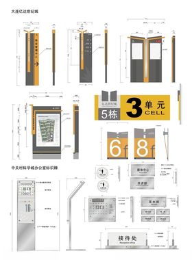 导视系统指示牌
