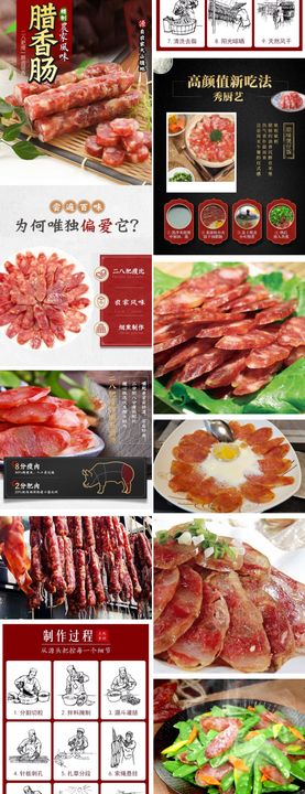 腊肉详情页