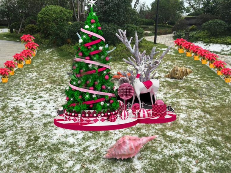 编号：10568609101313103769【酷图网】源文件下载-圣诞布置