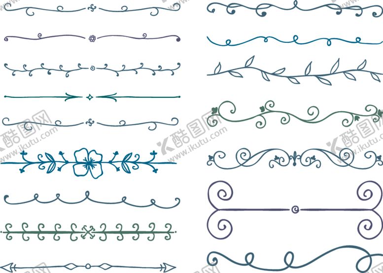 编号：99301810311058535760【酷图网】源文件下载-花纹边框