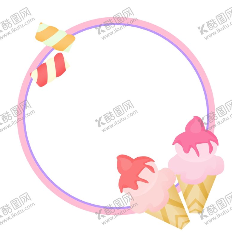 编号：25025507042159438793【酷图网】源文件下载-冰淇淋