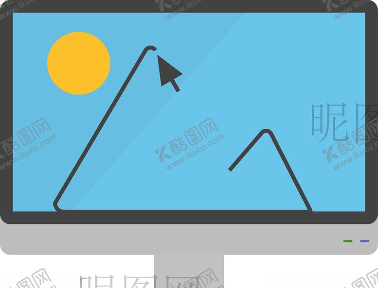 编号：22657610040013053561【酷图网】源文件下载-显示器UI标识标志
