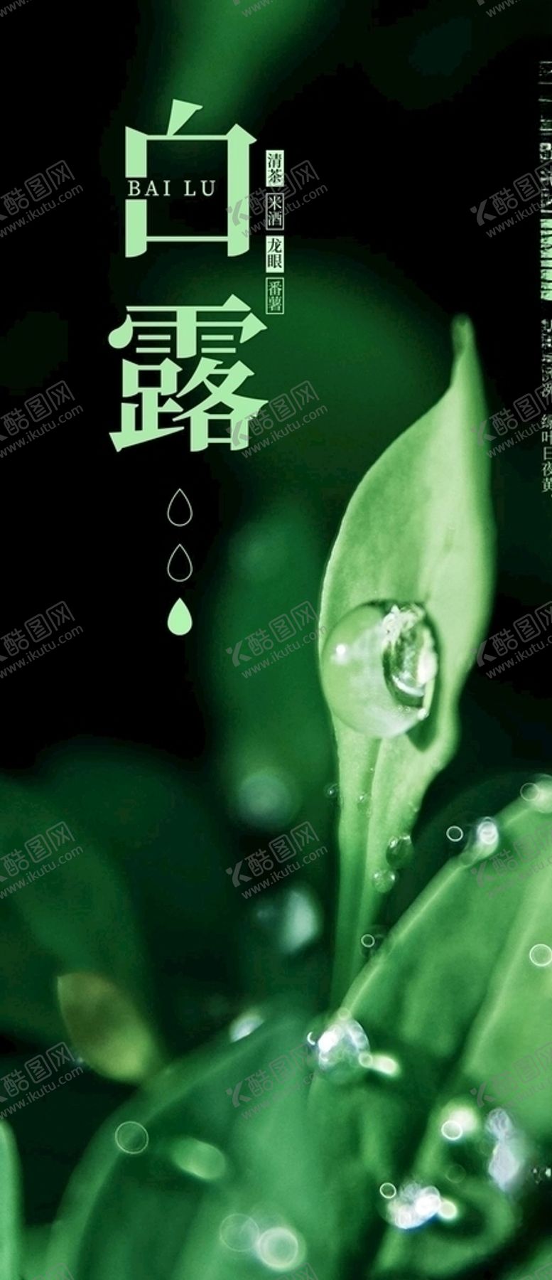 编号：62429505020303168205【酷图网】源文件下载-白露