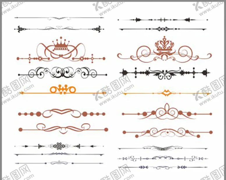 编号：31043509090613573720【酷图网】源文件下载-经典收藏花纹花边收集
