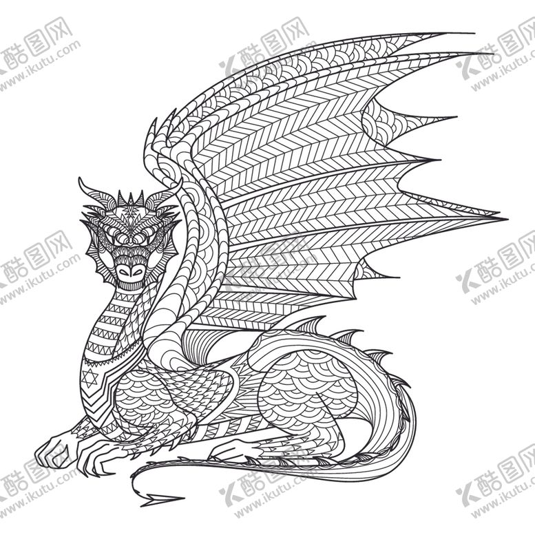 编号：45589106160444246962【酷图网】源文件下载-线条花纹图案设计