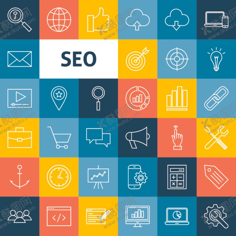 编号：20391609240833398182【酷图网】源文件下载-手绘线性图标