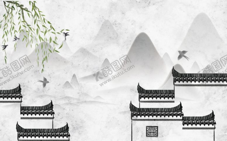 编号：22692410040400086194【酷图网】源文件下载-山水画