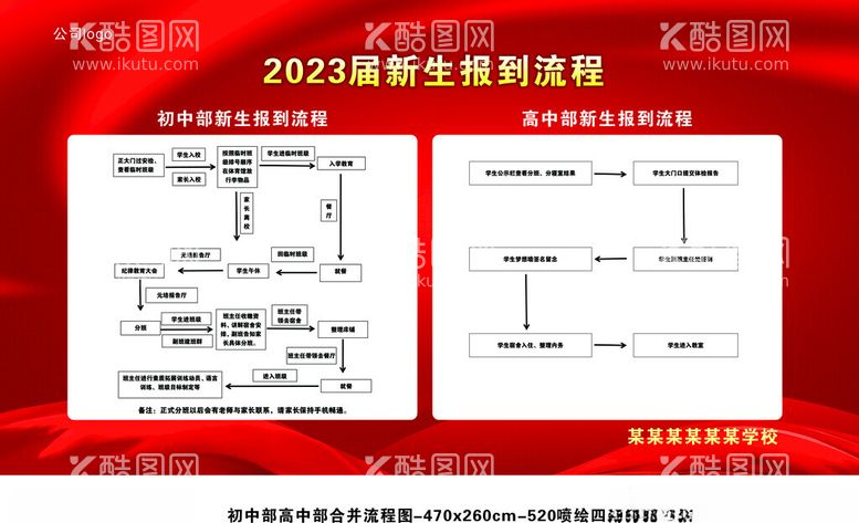 编号：36293012160337294648【酷图网】源文件下载-学生报到流程图