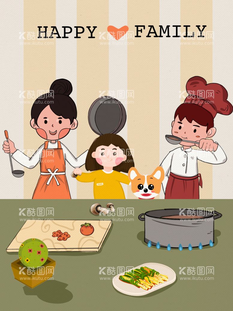 编号：58624312200651426863【酷图网】源文件下载-装饰画HAPPYFAMILY