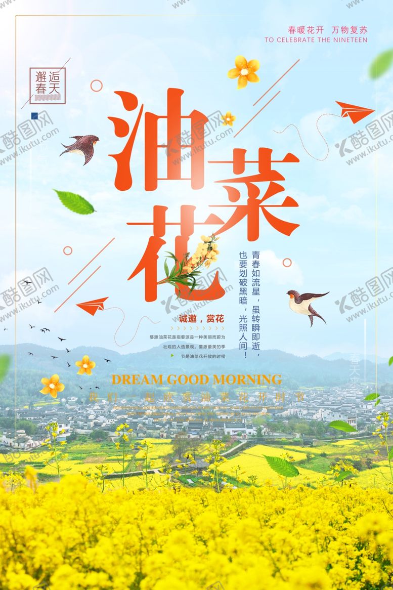 编号：80931007040414387454【酷图网】源文件下载-油菜花