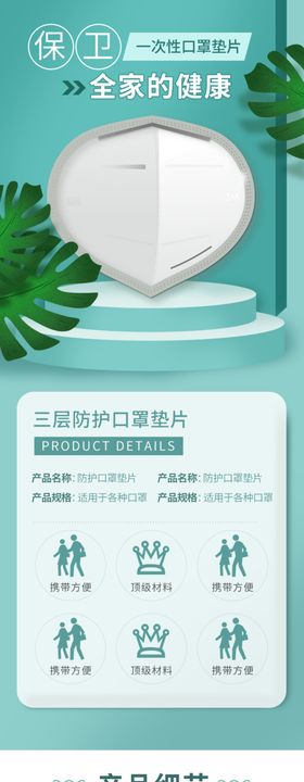 医用口罩详情图片