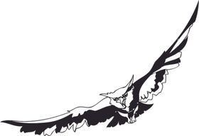 猫头鹰嘴刺青击长空