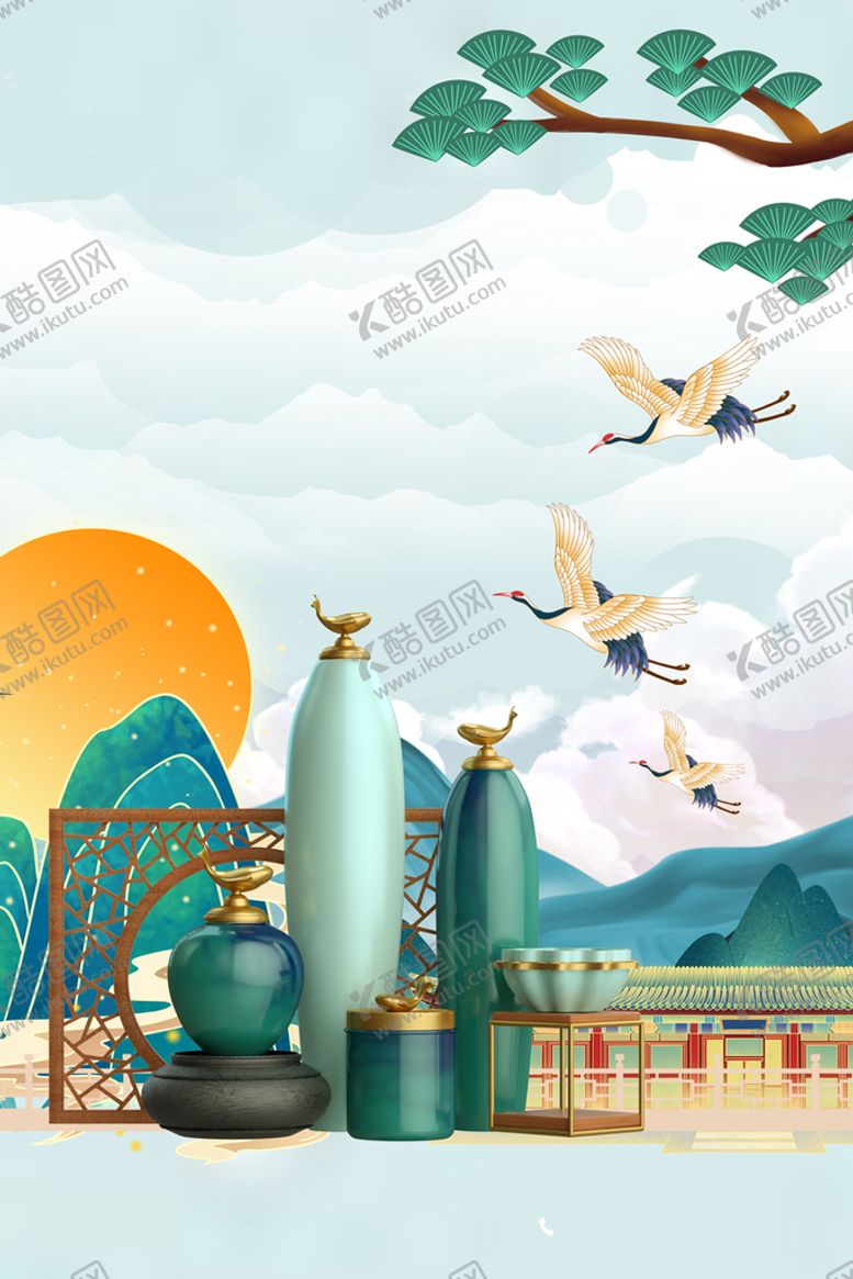 编号：65027309260528380985【酷图网】源文件下载-国风国潮