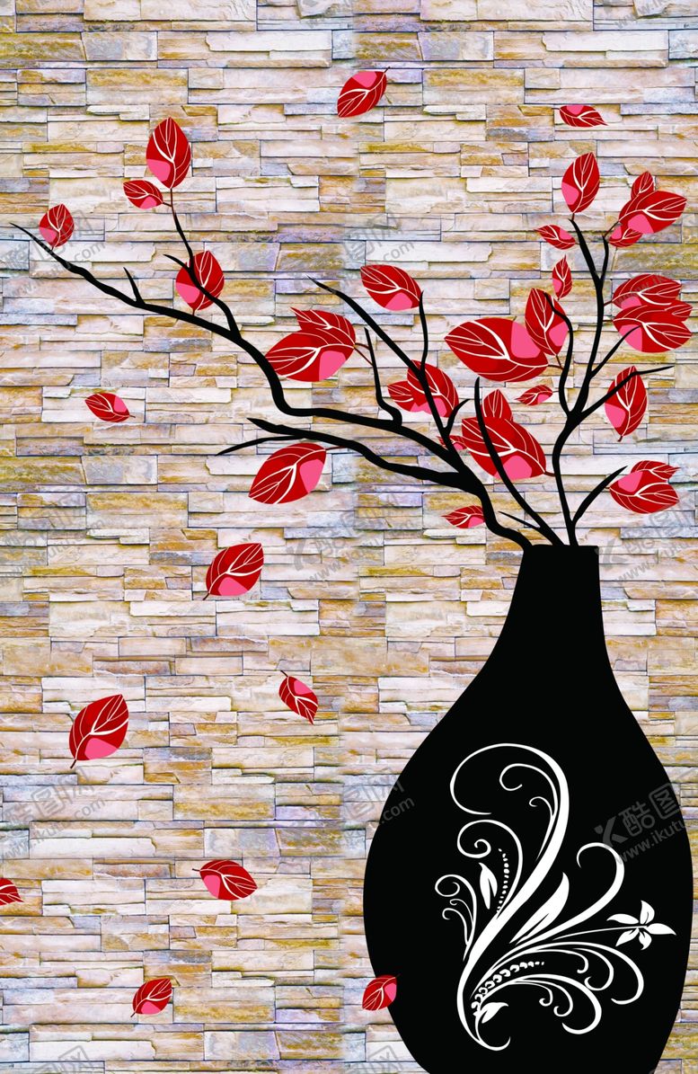 编号：51850109110042339960【酷图网】源文件下载-墙画