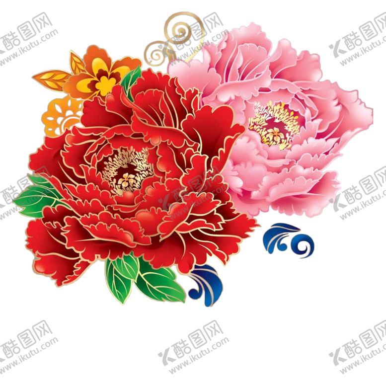 编号：49076710310001114381【酷图网】源文件下载-牡丹花