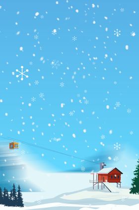 圣诞节背景广告雪宣传