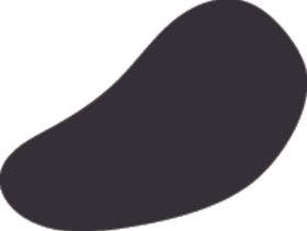 黑白不规则涂鸦几何图案