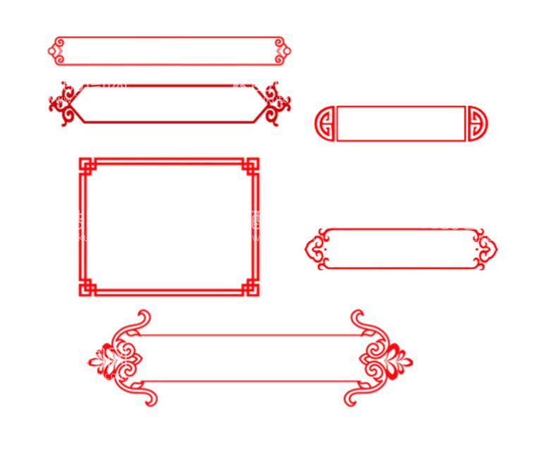 编号：08149509240722483826【酷图网】源文件下载-中式边框