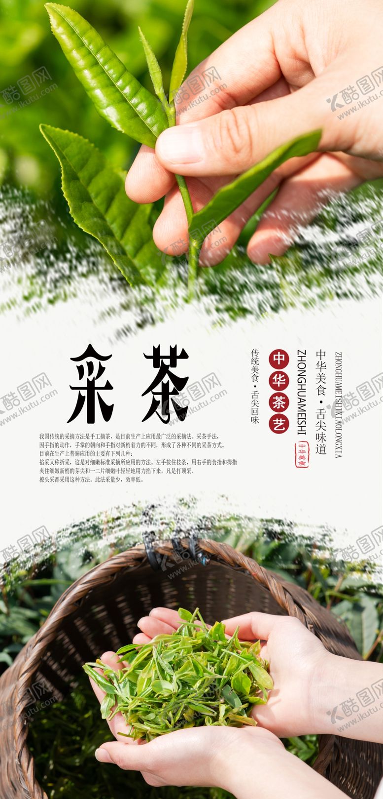 编号：68386407141508211232【酷图网】源文件下载-采茶海报