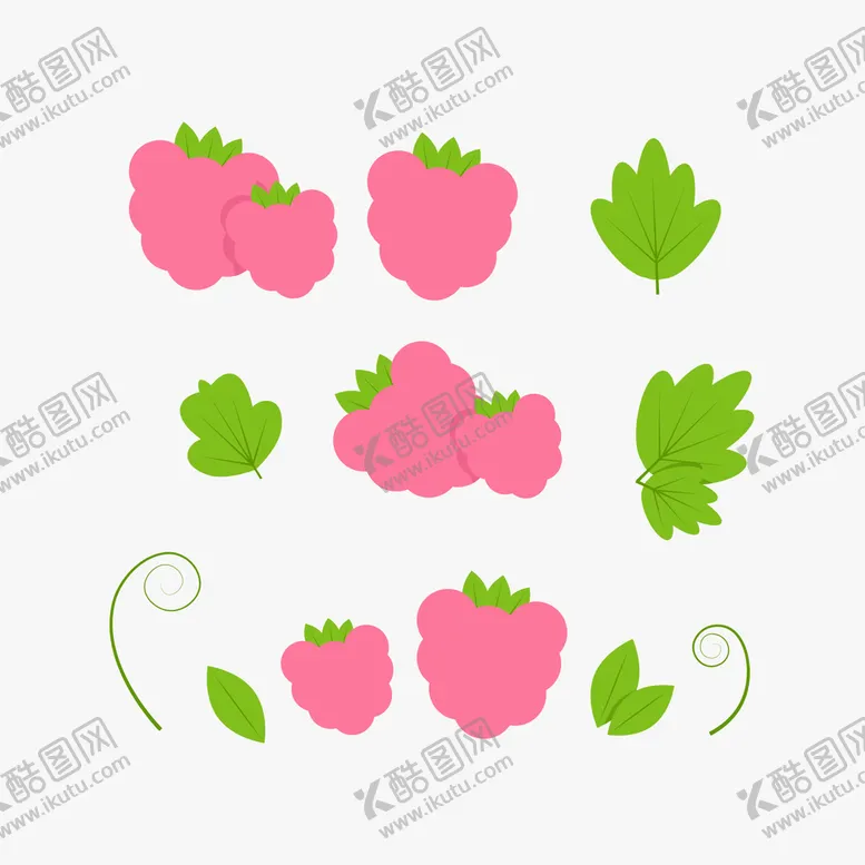 编号：31779511162359396655【酷图网】源文件下载-卡通树莓