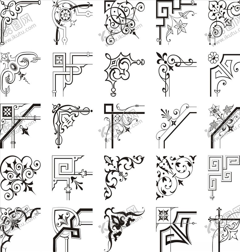 编号：78092509260926064121【酷图网】源文件下载-欧式边角边框