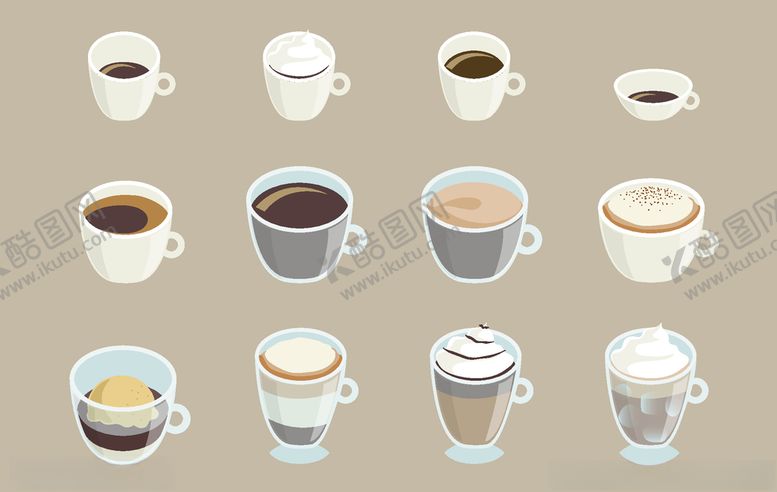 编号：22800506191457422620【酷图网】源文件下载-矢量果汁甜品食物素材