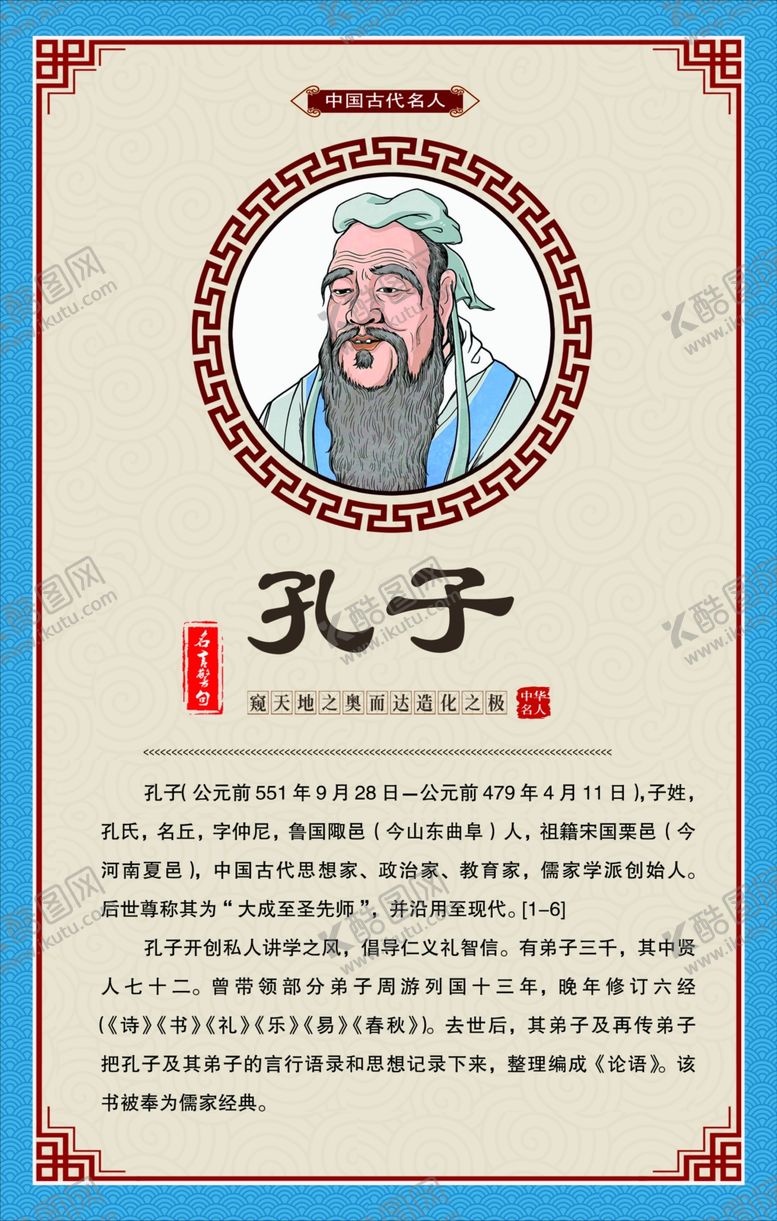 编号：93332606251854416018【酷图网】源文件下载-孔子