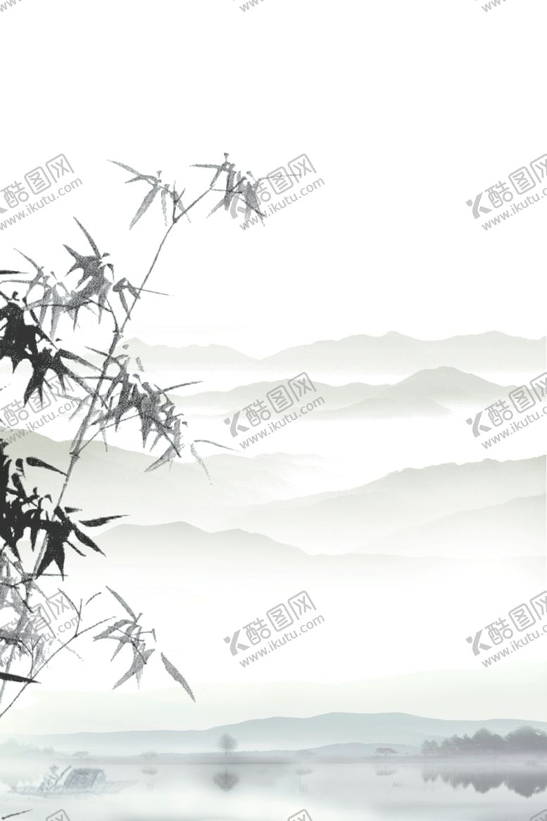 编号：84950209192156534587【酷图网】源文件下载-水墨背景