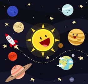 星球 月球 宇宙 太阳系 行星