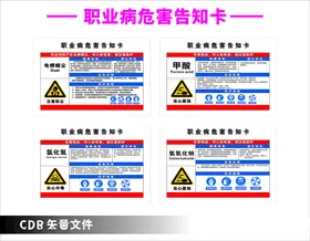 职业病危害告知卡