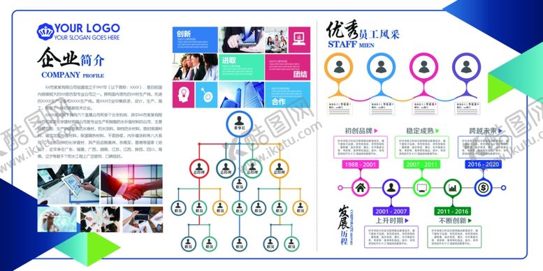 编号：61174211010734424198【酷图网】源文件下载-企业文化展板