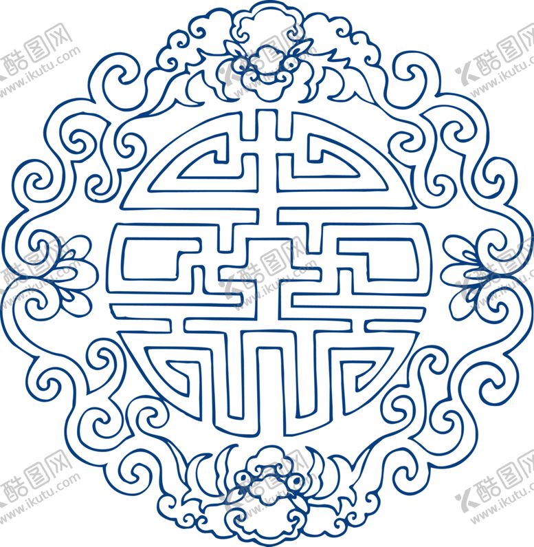 编号：31650606271733278099【酷图网】源文件下载-青花瓷图案