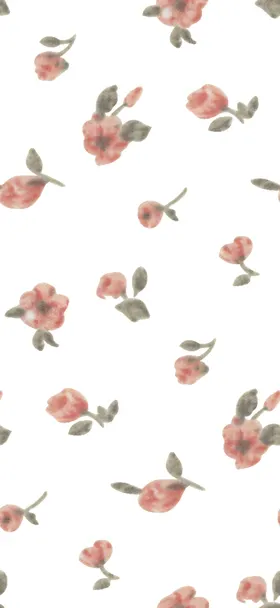 小碎花分色手绘大牌