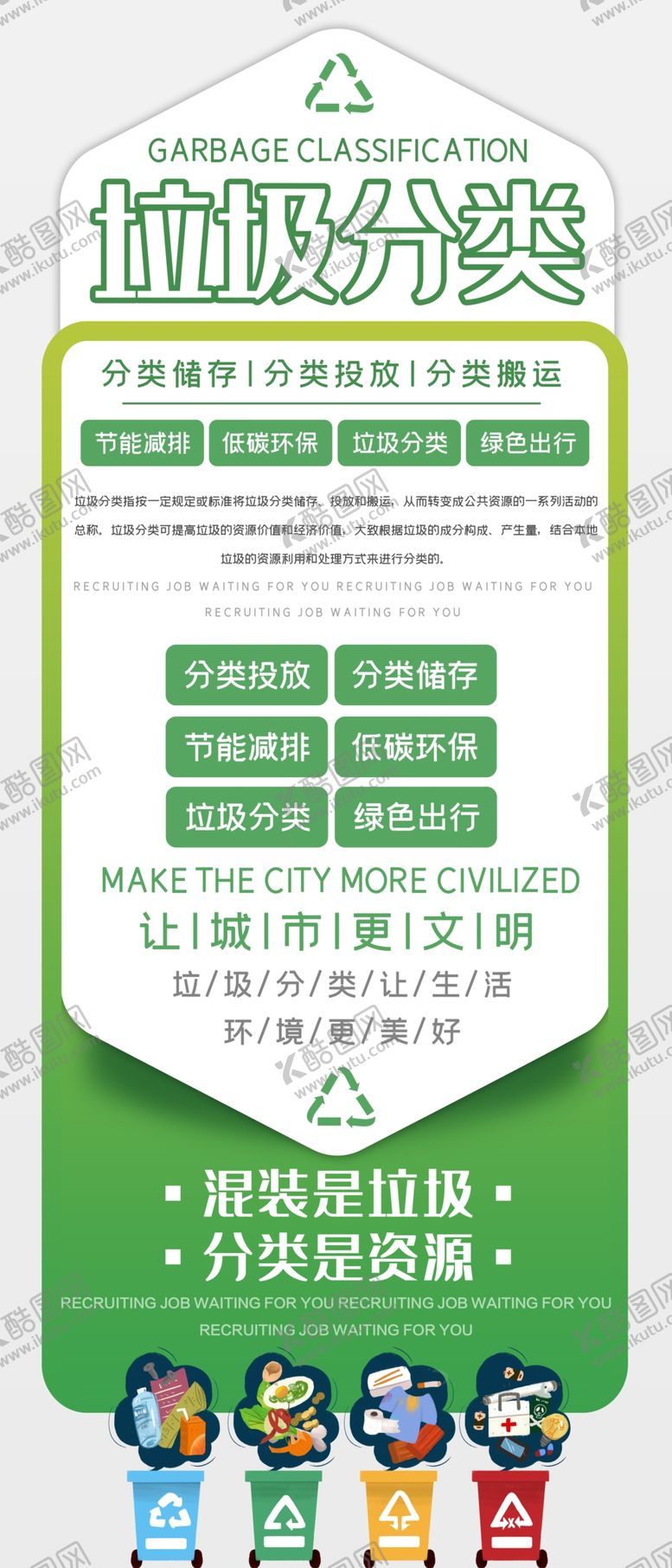 编号：63447112012110307103【酷图网】源文件下载-垃圾分类