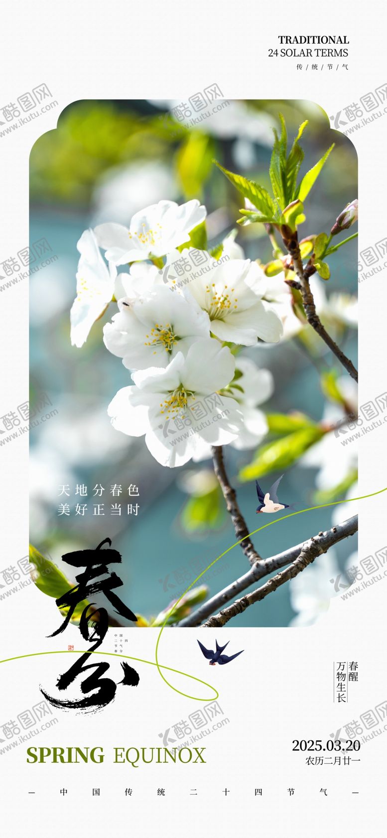 编号：47316203011902506697【酷图网】源文件下载-春分传统节气摄影图宣传海报