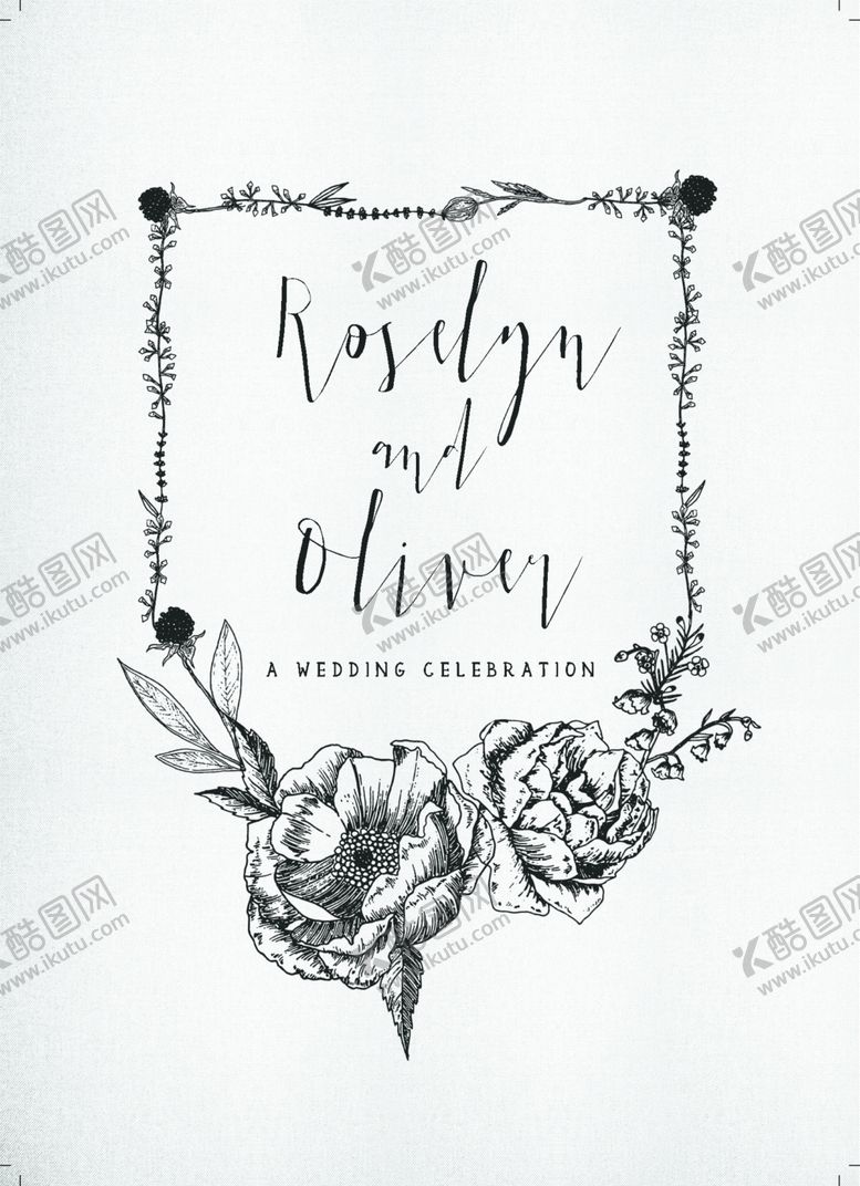 编号：55398209200848013964【酷图网】源文件下载-创意图案邀请函设计