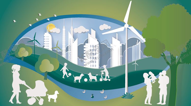 编号：58146209290450263868【酷图网】源文件下载-城市生活背景