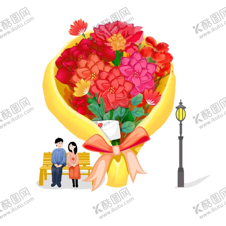 编号：74316805050402061218【酷图网】源文件下载-情人节