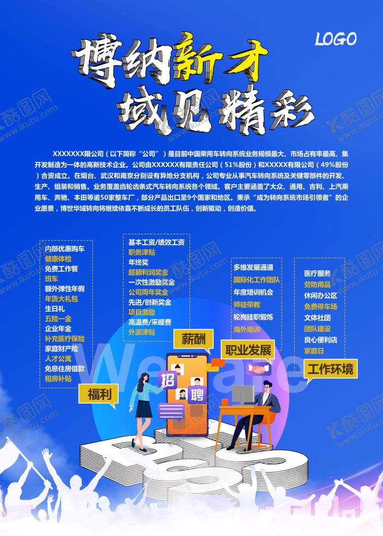 编号：78989112241412474787【酷图网】源文件下载-招聘海报