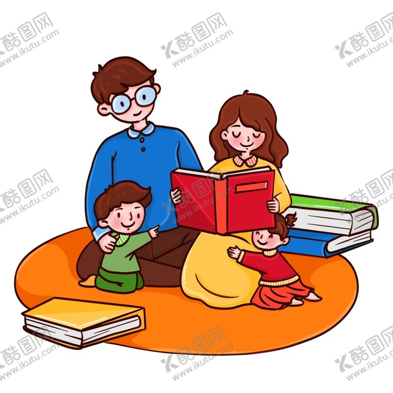 编号：13387505050640282119【酷图网】源文件下载-亲子阅读